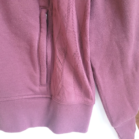 Alo Yoga Tempt Jacket Women's Mauve Large - Picture 5 of 6